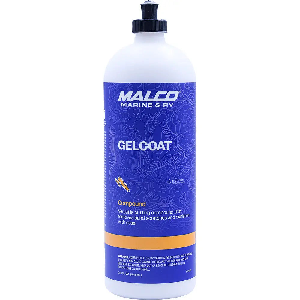 Malco Gel Coat Compound - 32oz [167532] - Cleaning