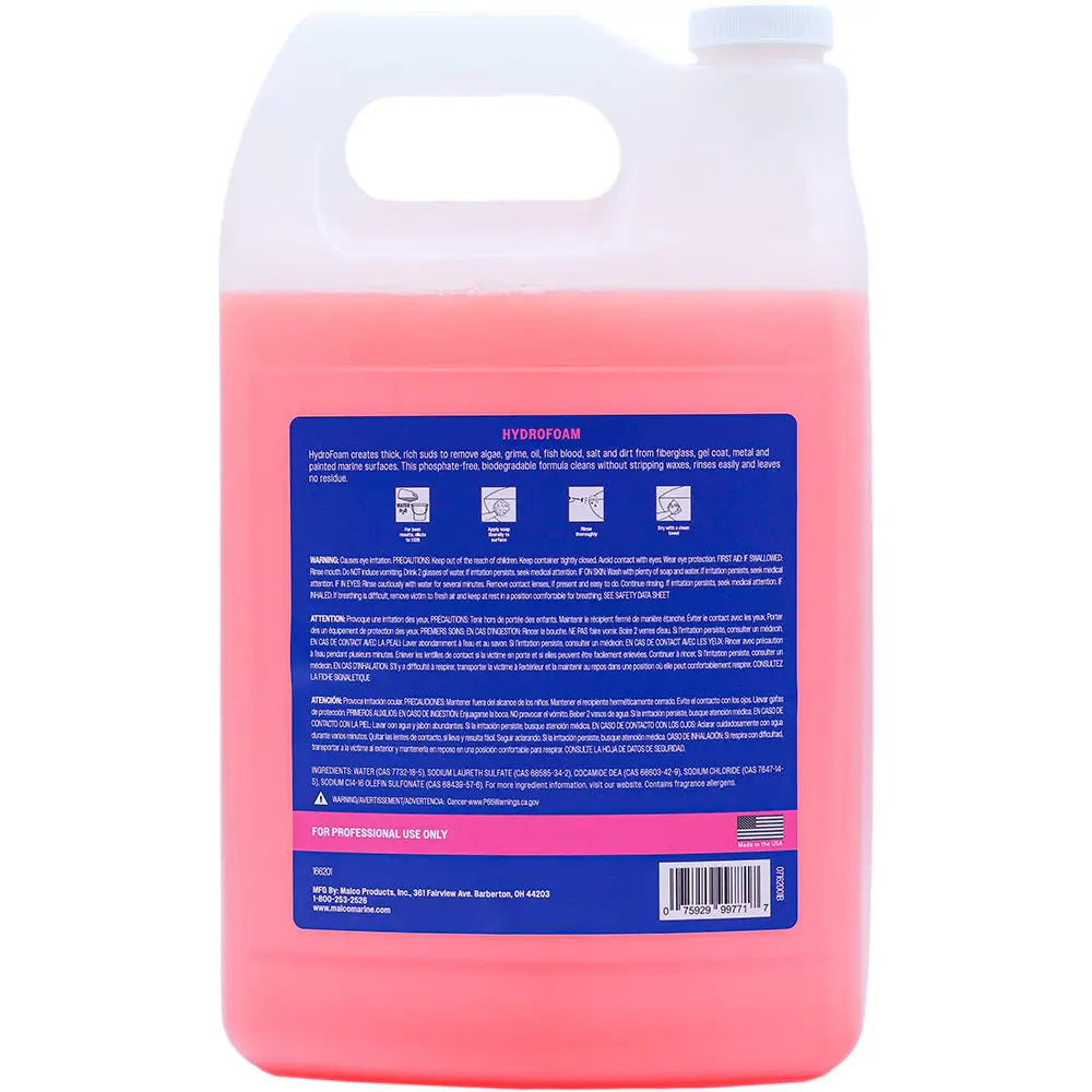 Malco 1 Gallon Ultra Concentrated HydroFoam Boat Wash - Cleaning