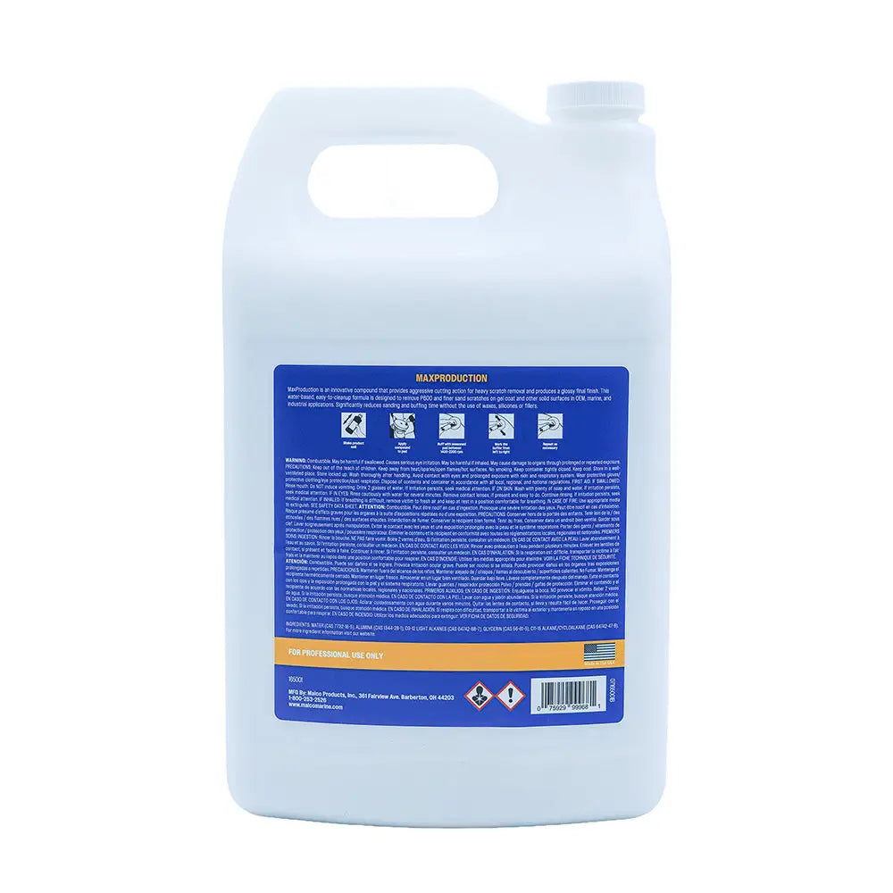 Malco MaxProduction Compound - 1 Gallon [165001] - Cleaning