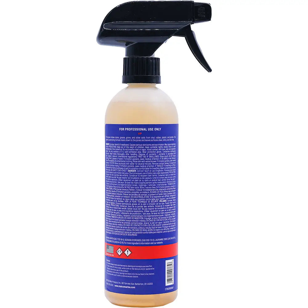 Malco VIP Vinyl Plastic Cleaner - 16oz [166316] - Cleaning