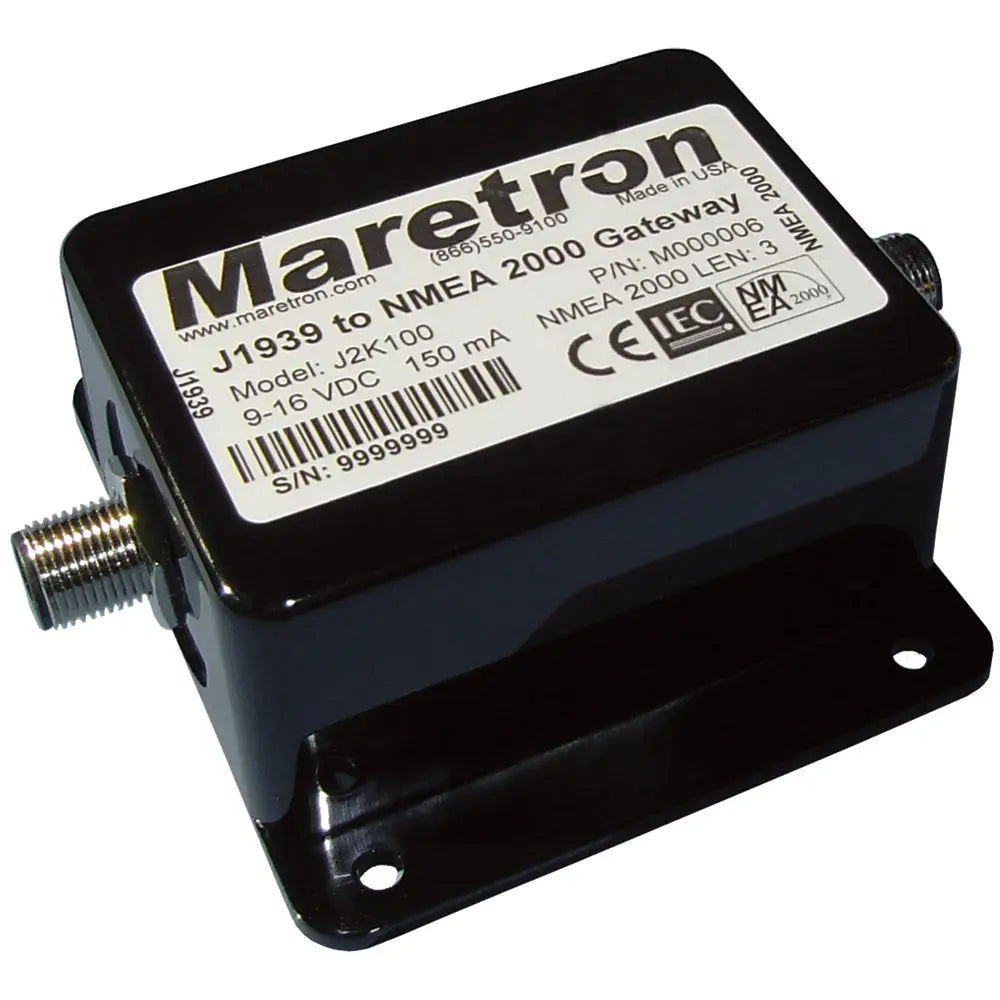 Maretron J2K100 NMEA 2000 / J1939 Bridge [J2K100-01] - NMEA Cables & Sensors