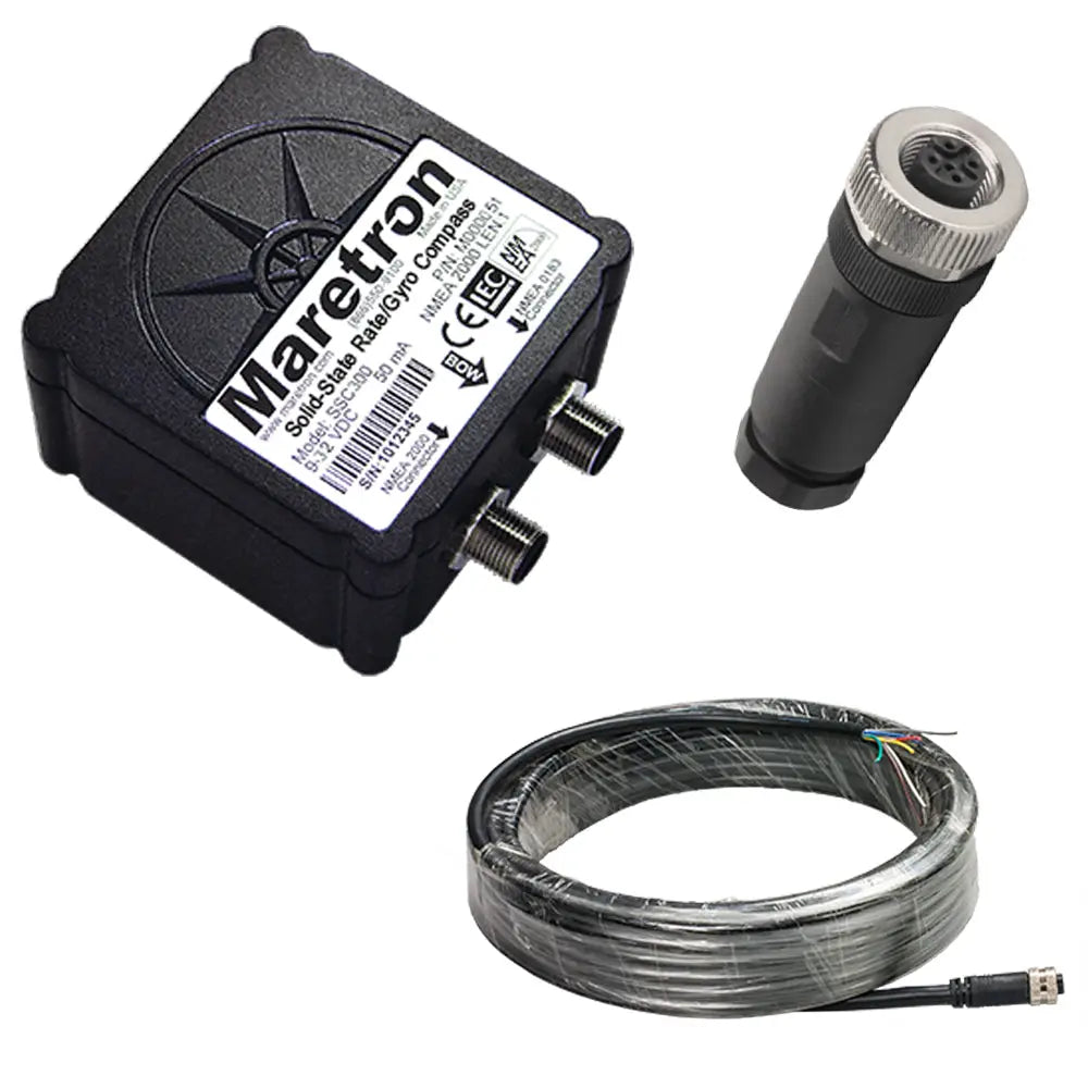 Maretron Solid-State Rate/Gyro Compass w/10m Cable & Connector [SSC300-01-KIT] - NMEA Cables & Sensors