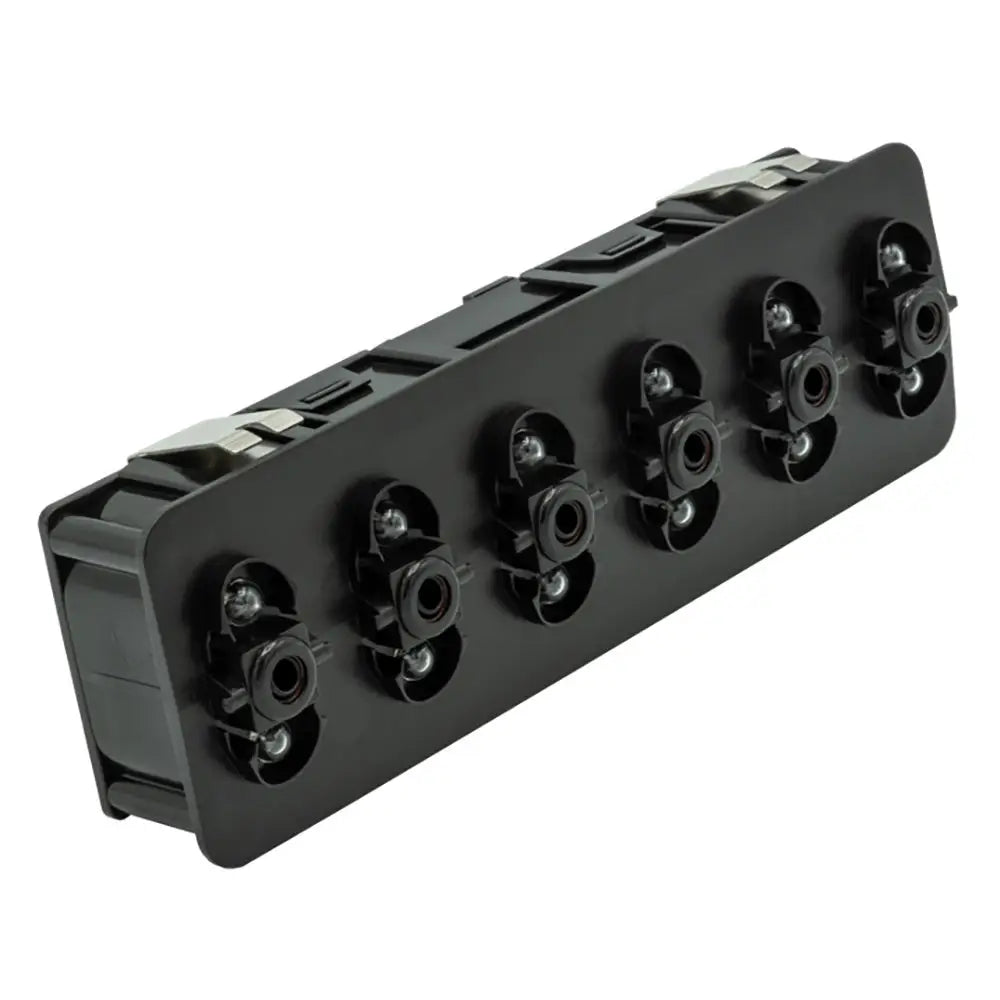 Maretron VMM6 Contura Series Digital Switch Module 6 Rocker - No Actuators w/Right Switch 3-Position Blue LEDs