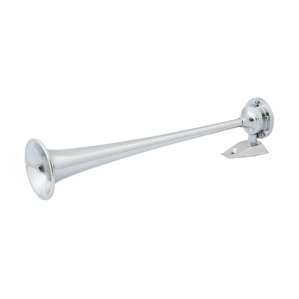 Marinco 12V Chrome Plated Single Trumpet Air Horn [10105] - Horns