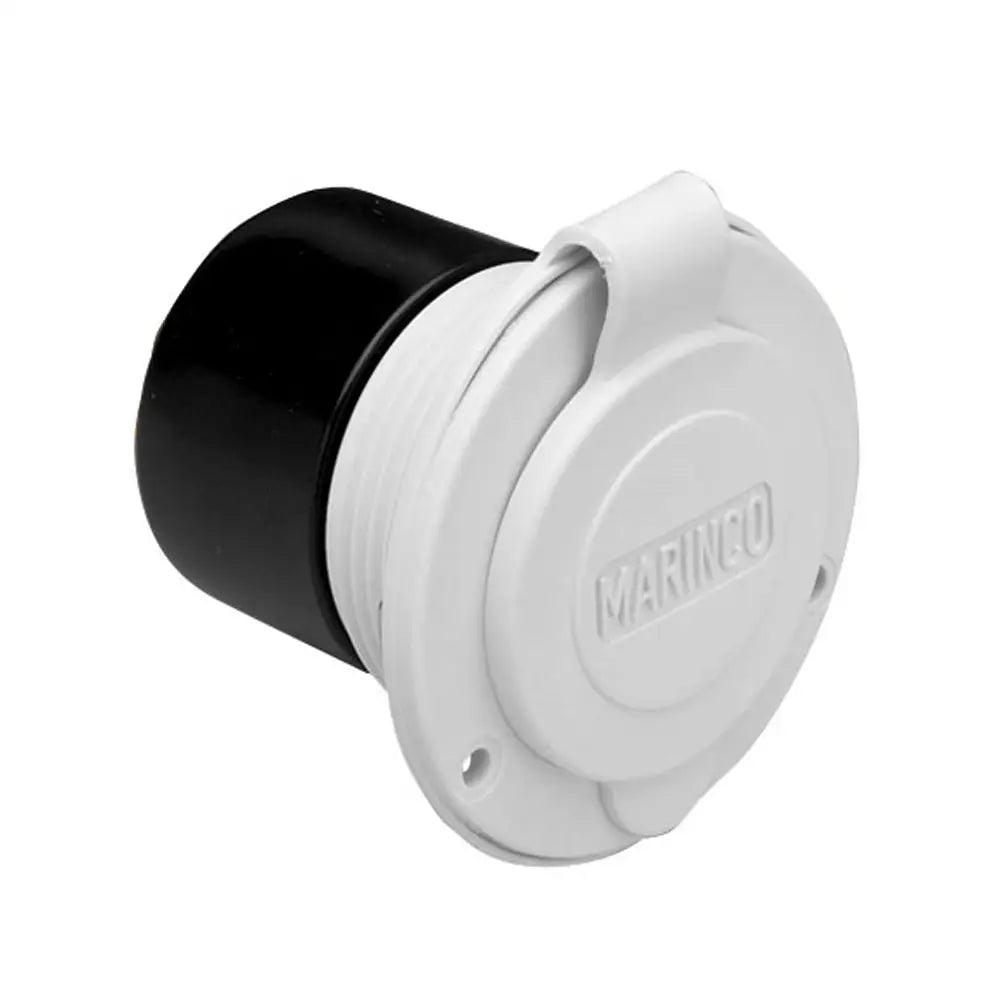 Marinco 15A 125V On-Board Charger Inlet - Front Mount - White [150BBIW] - Shore Power
