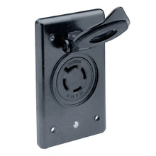 Marinco 2018BR-MB 12/24V Receptacle w/Flip Lid [2018BR-MB] - Shore Power