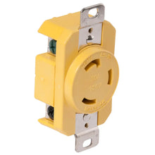 Marinco 305CRR 30A Receptacle - Yellow - 125V [305CRR] - Shore Power
