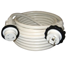Marinco 30A 125V Molded Standard Cordset - White - 50’ [199120] - Shore Power
