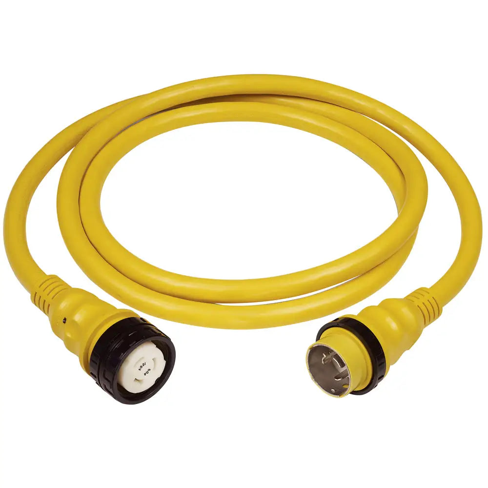 Marinco 50A 125V Shore Power Cable - 50’ - Yellow [6153SPP] - Shore Power