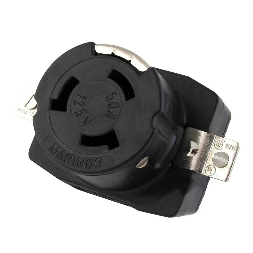 Marinco 6370CR 50Amp/125V Wire Dockside Receptacle [6370CR] - Shore Power