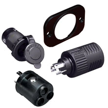 Marinco ConnectPro Charging/Trolling Receptacle Plug & 6-Guage Adapter [12VCP6] - Shore Power