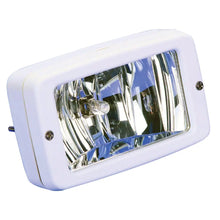 Marinco Flush Mount Halogen Deck Lamp - 12V - 55W - White [ML-005NWW] - Flood/Spreader Lights