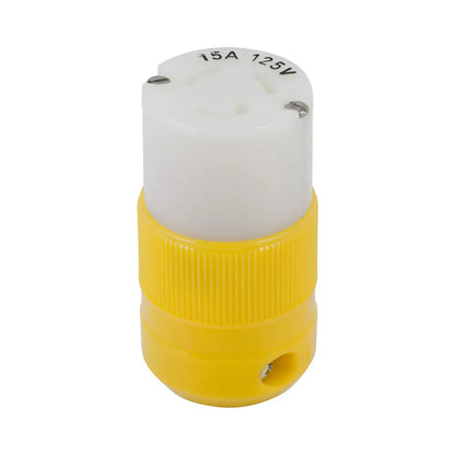 Marinco Locking Connector - 15A 125V - Yellow [4731CR] - Shore Power