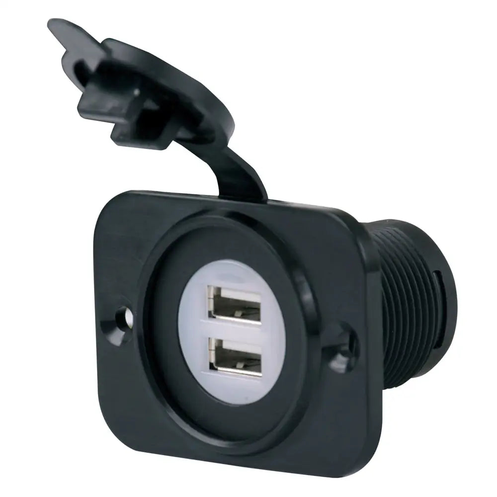 Marinco SeaLink Deluxe Dual USB Charger Receptacle [12VDUSB] - Accessories