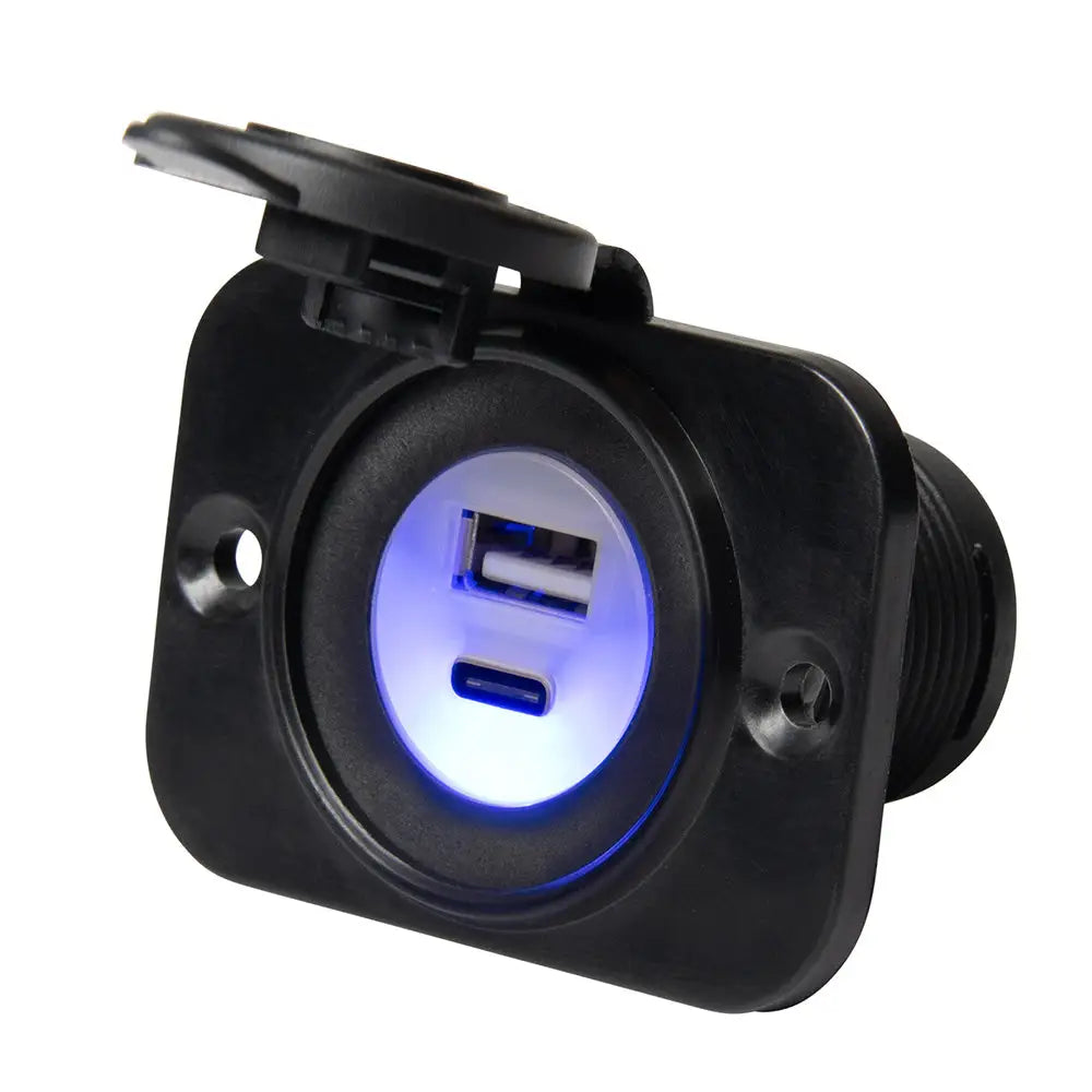 Marinco Sealink Dual USB-A/C Combo Charger [12VDUSBAC] - Accessories