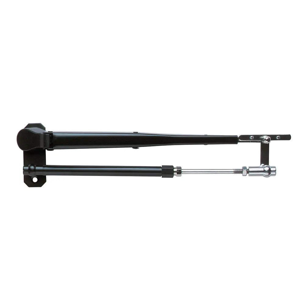 Marinco Wiper Arm Deluxe Black Stainless Steel Pantographic - 17’’-22’’ Adjustable [33037A] - Windshield Wipers
