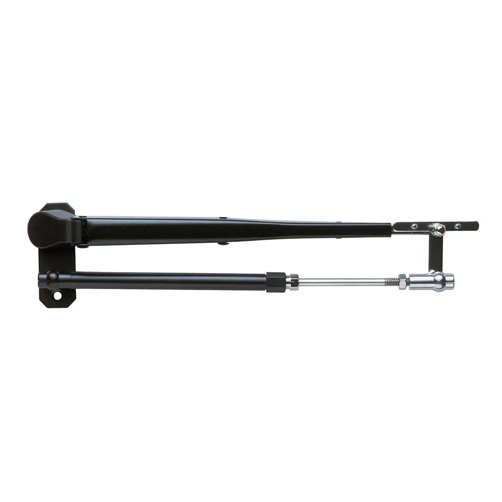 Marinco Wiper Arm Deluxe Black Stainless Steel Pantographic - 12’’-17’’ Adjustable [33032A] - Windshield Wipers