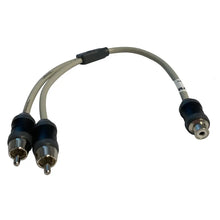 Marine Audio Adapter RCA Twisted Pair Y Adapter - 1 Female to 2 Male [VMCRCA1F2M] - Accessories