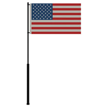 Mate Series Flag Pole - 36’’ w/USA Flag [FP36USA] - Fishing Accessories