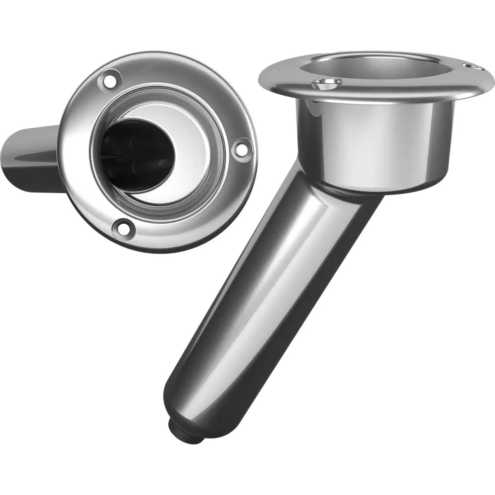Mate Series Stainless Steel 30 Rod Cup Holder - Drain - Round Top [C1030D] - Rod Holders