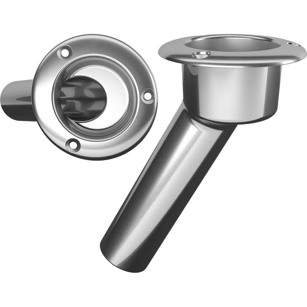 Mate Series Stainless Steel 30 Rod Cup Holder - Open - Round Top [C1030ND] - Rod Holders
