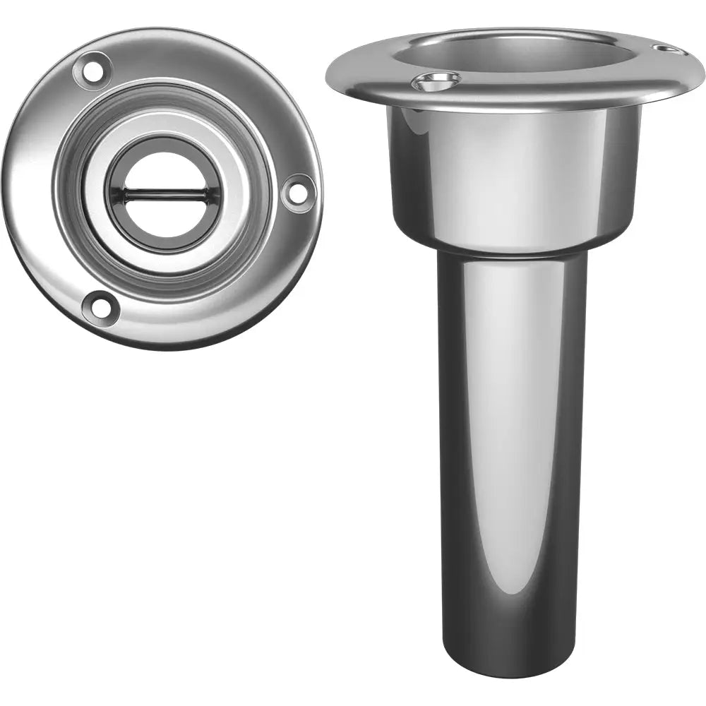 Mate Series Stainless Steel Rod Cup Holder - Open - Round Top [C1000ND] - Rod Holders