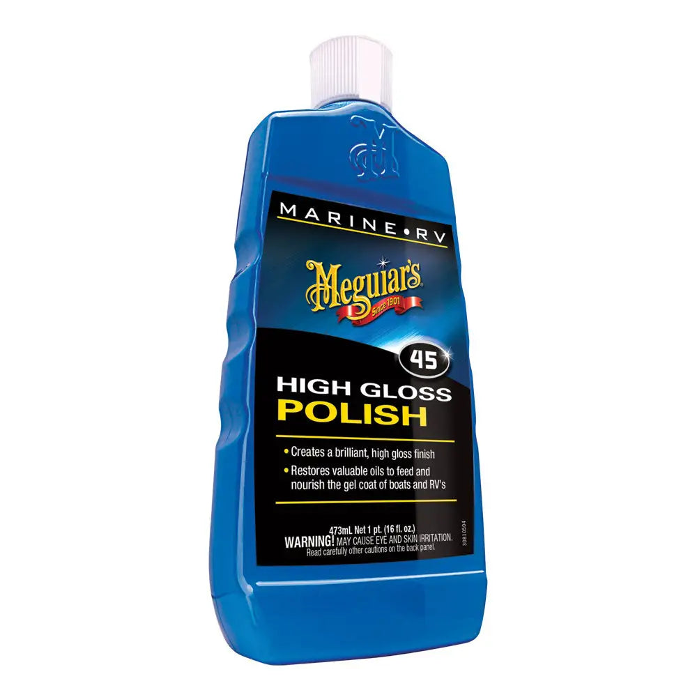 Meguiar’s #45 Boat/RV Polish & Gloss Enhancer - 16oz [M4516] - Cleaning