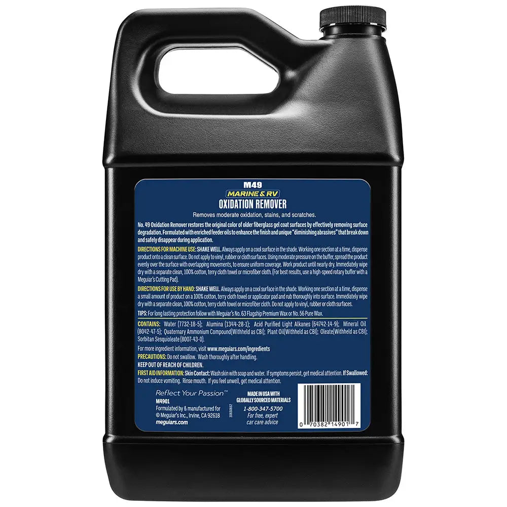 Meguiar’s #49 Mirror Glaze HD Oxidation Remover - 1 Gallon [M4901] - Cleaning