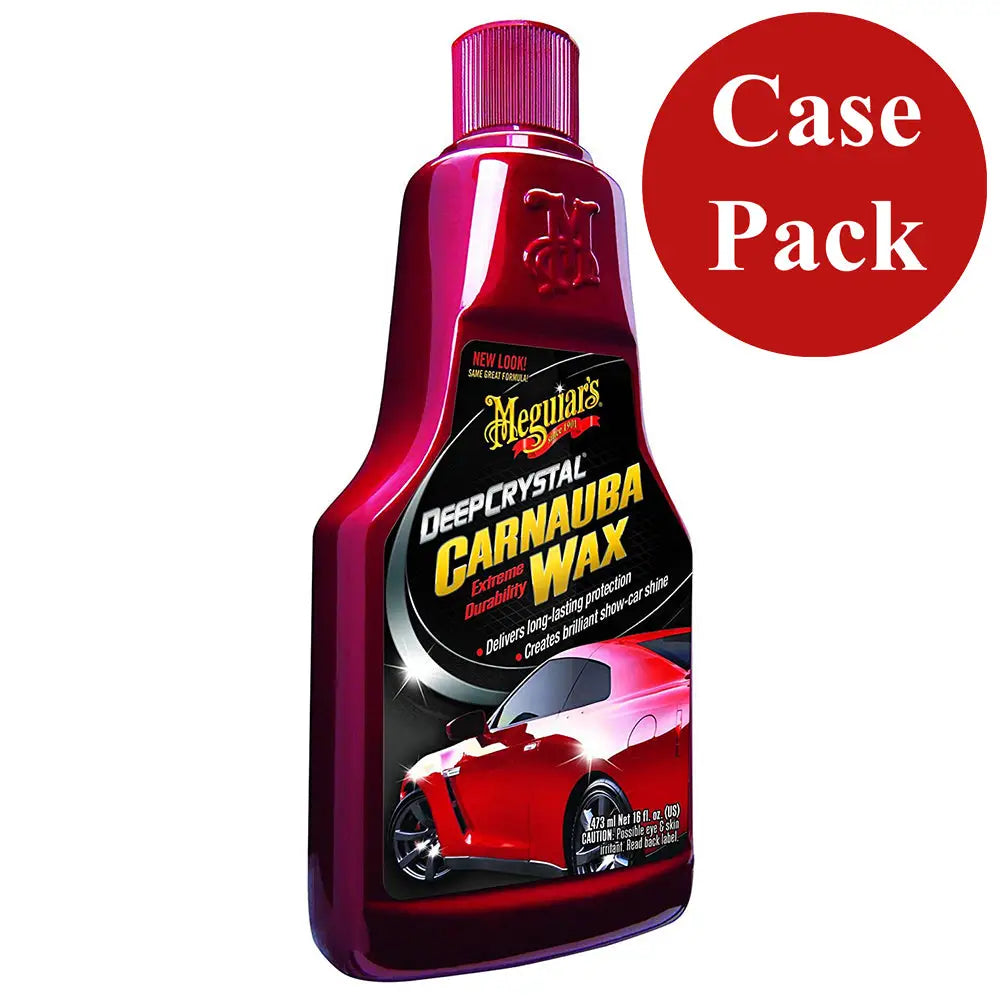 Meguiars Deep Crystal Carnauba Wax - 16oz *Case of 6* [A2216CASE] - Cleaning