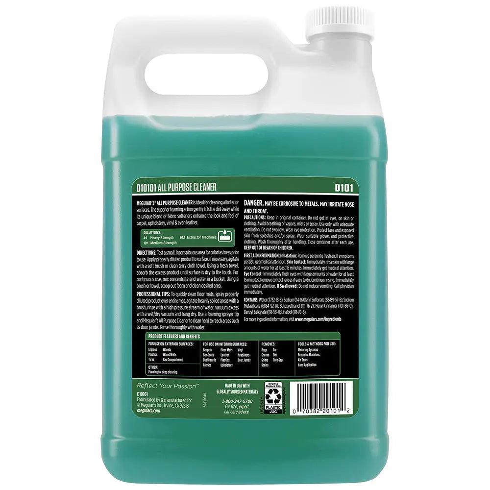 Meguiars Detailer All Purpose Cleaner - 1-Gallon [D10101] - Cleaning