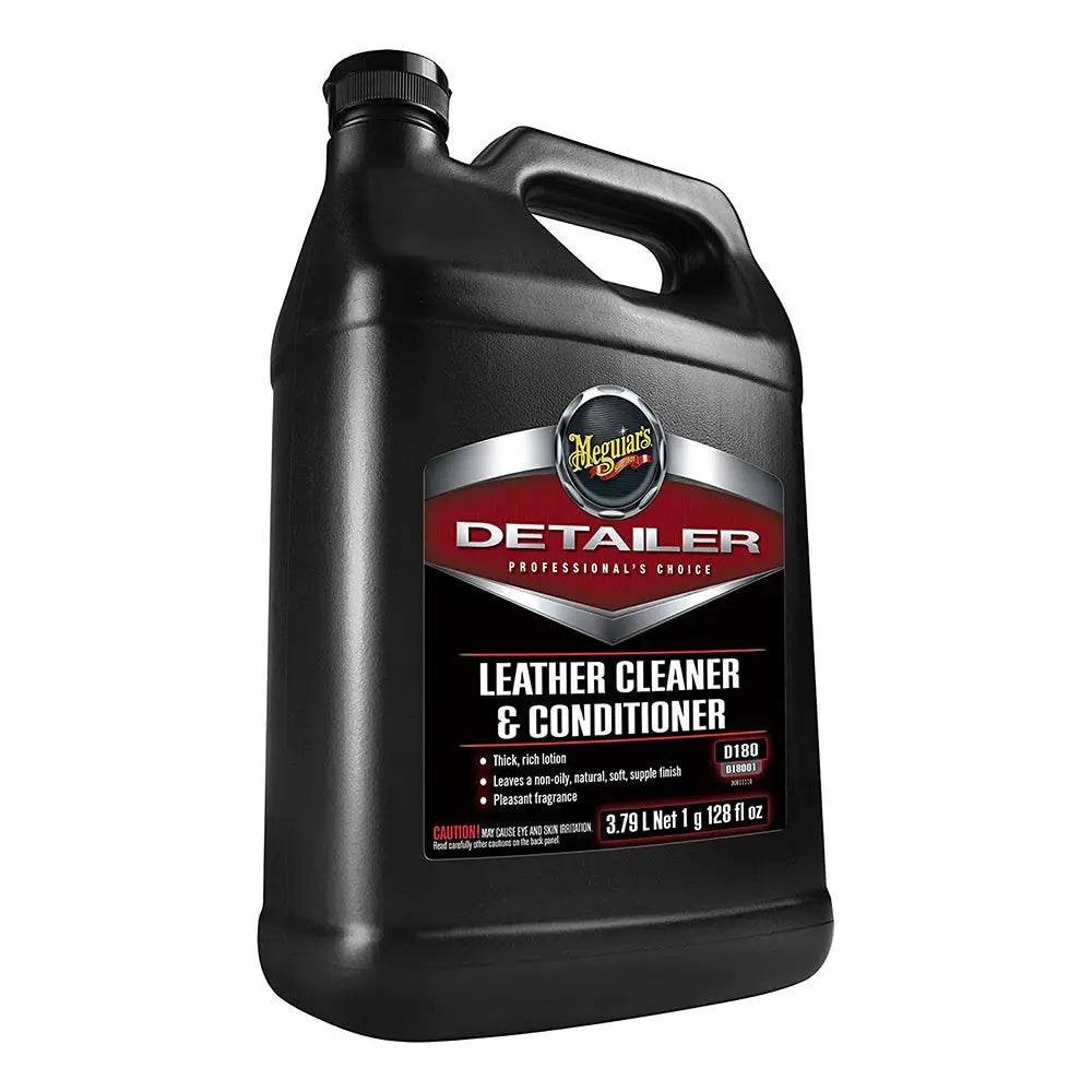 Meguiars Detailer Leather Cleaner Conditioner - 1-Gallon [D18001] - Cleaning