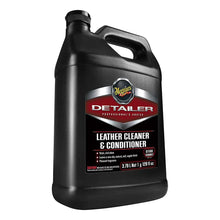 Meguiars Detailer Leather Cleaner Conditioner - 1-Gallon [D18001] - Cleaning