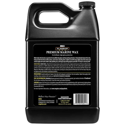 Meguiar’s Flagship Premium Marine Wax - 1 Gallon [M6301] - Cleaning