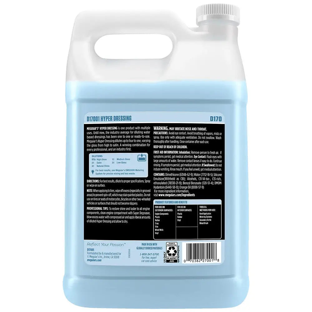 Meguiar’s Hyper Dressing - 1 Gallon [D17001] - Cleaning