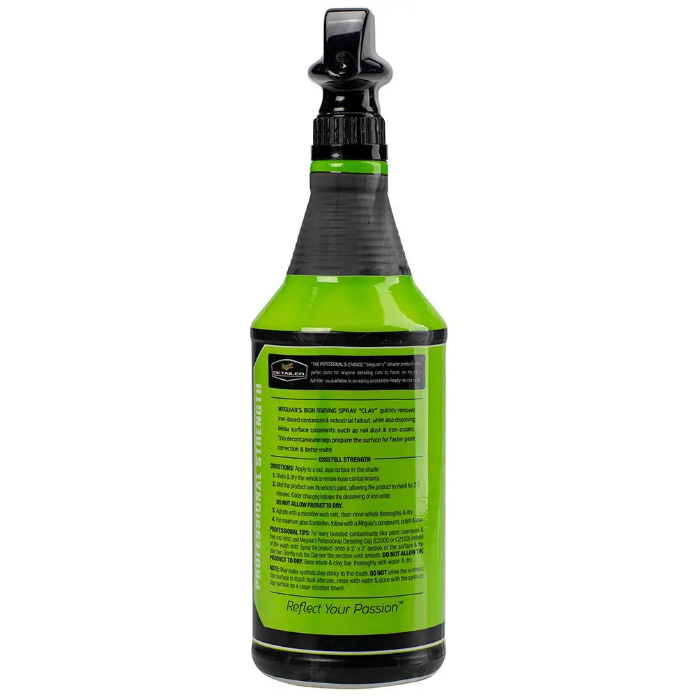 Meguiar’s Iron Removing Spray ’Clay’ - 32oz [DRTU200232] - Cleaning