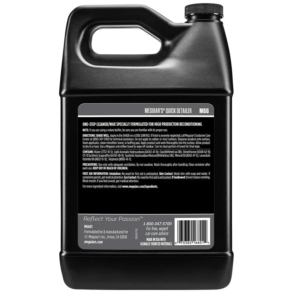 Meguiars Quick Detailer Mirror Glaze 1 Gallon Case of 4 - Cleaning