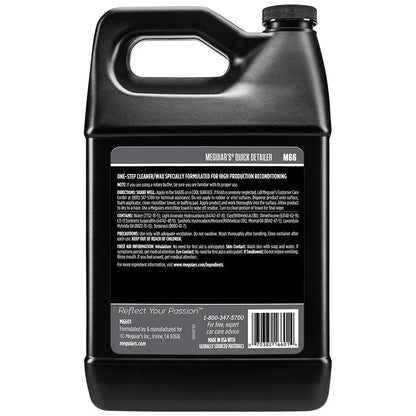 Meguiars Quick Detailer Mirror Glaze 1 Gallon Case of 4 - Cleaning