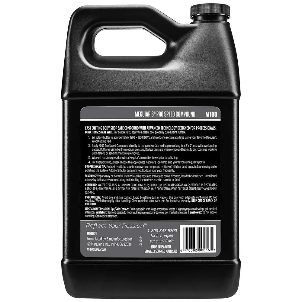 Meguiar’s Pro Speed Compound - 1 Gallon [M10001] - Cleaning