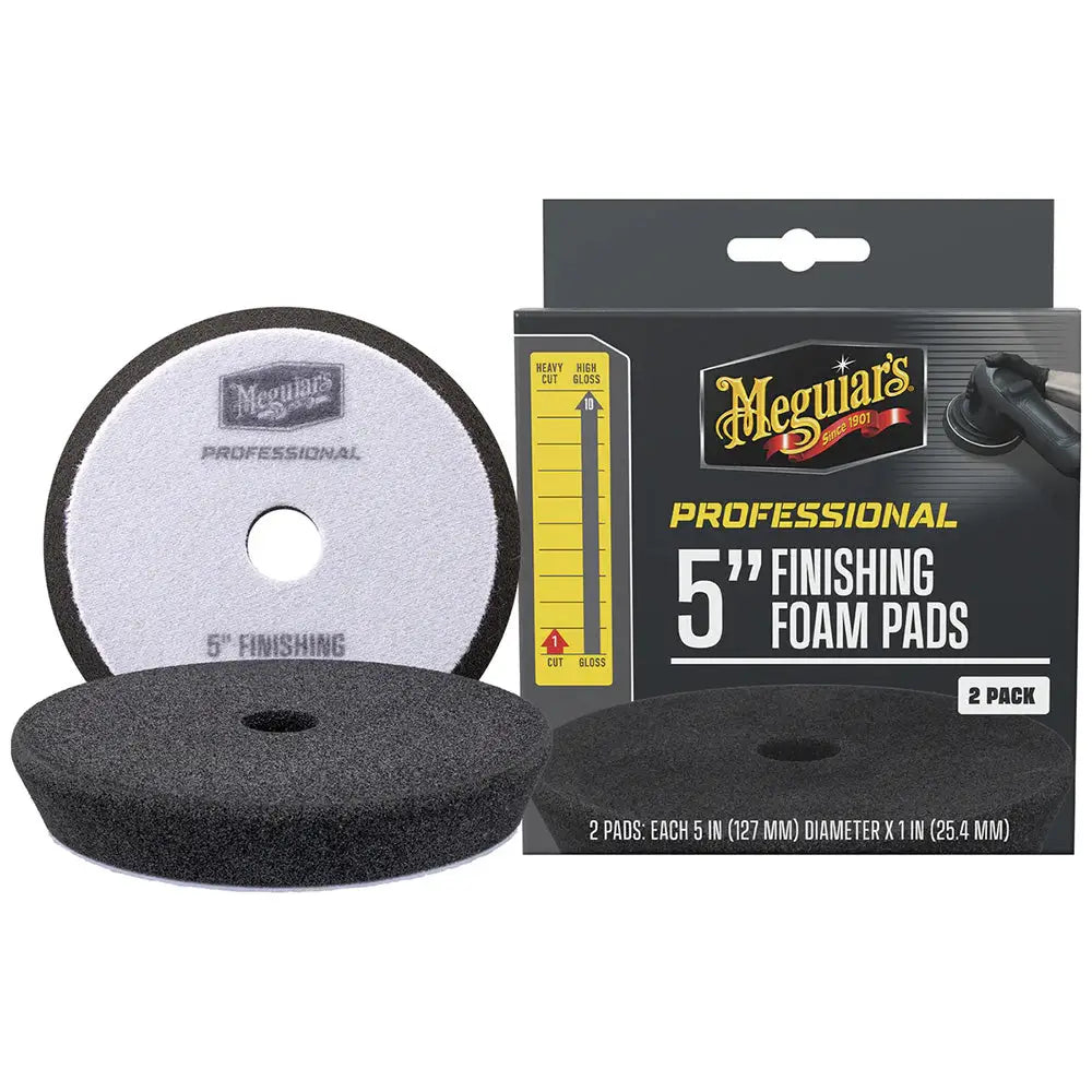 Meguiar’s Professional 5’’ Finishing Foam Pads *2-Pack [M5FFP2] - Cleaning