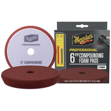 Meguiar’s Professional 6’’ Compounding Foam Pads *2-Pack [M6CFP2] - Cleaning