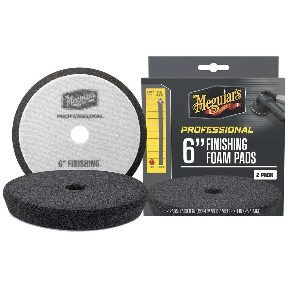 Meguiar’s Professional 6’’ Foam Finishing Pads *2-Pack [M6FFP2] - Cleaning
