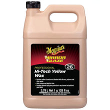 Meguiar’s Professional Hi-Tech Yellow Liquid Wax - 1 Gallon [M2601] - Cleaning
