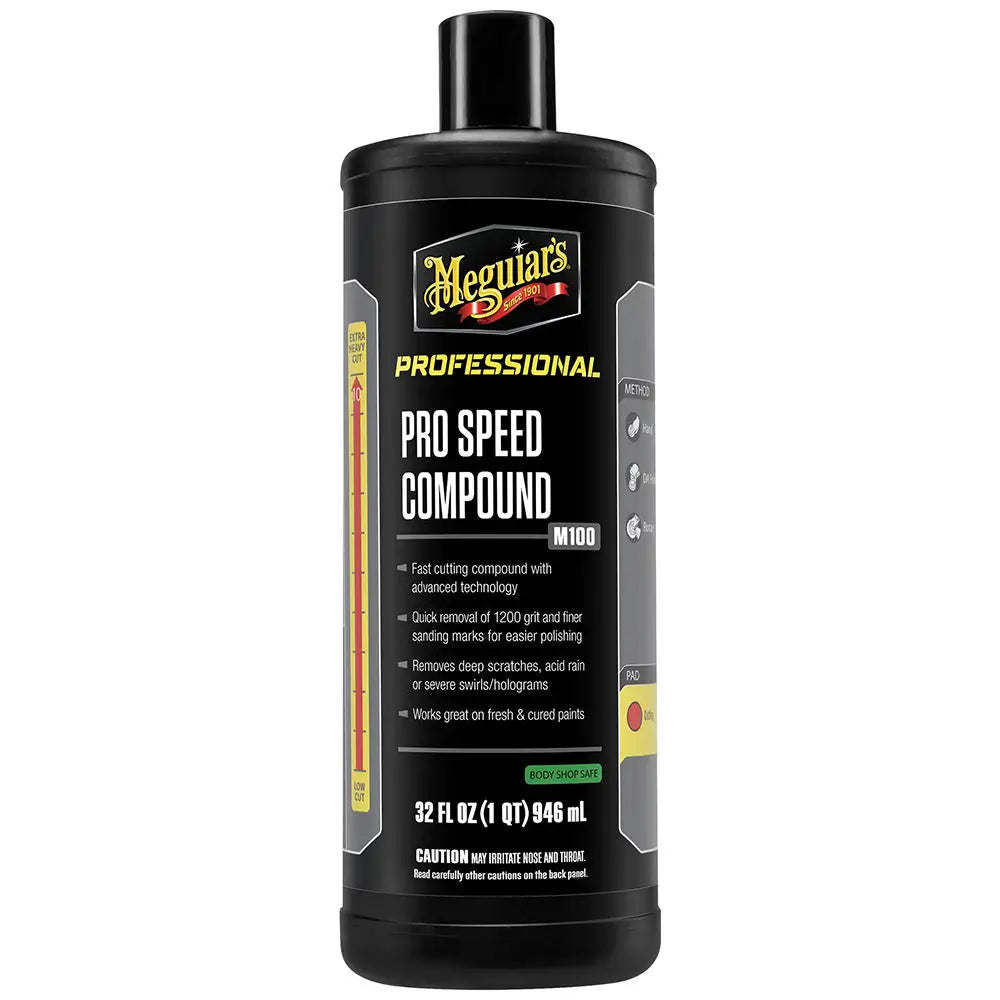 Meguiar’s Professional Pro Speed Compound - 32oz [M10032] - Cleaning