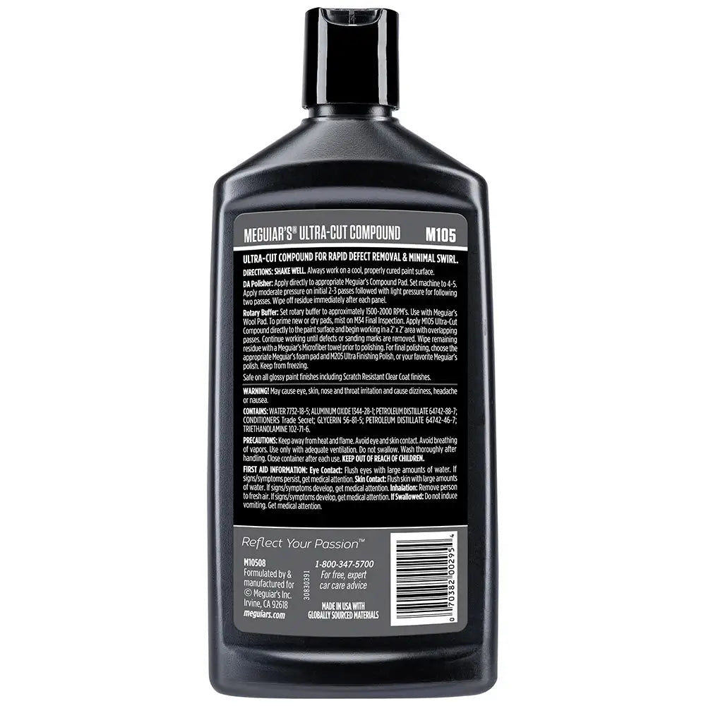 Meguiar’s Professional Ultra-Cut Compound - 8oz [M10508] - Cleaning