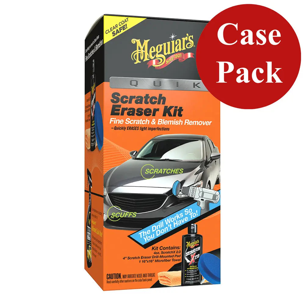 Meguiars Case of 4 Quik Scratch Eraser Kit - Cleaning