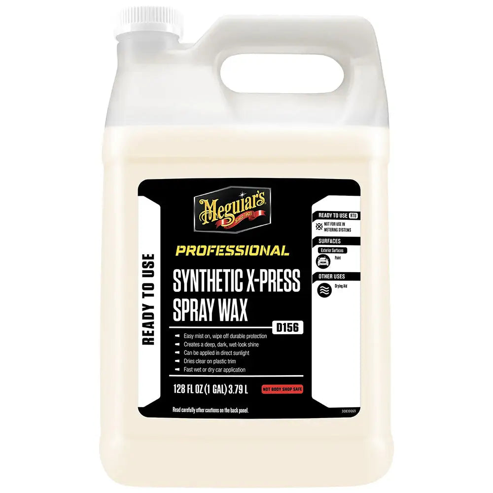 Meguiar’s Synthetic X-Press Spray Wax - 1 Gallon [D15601] - Cleaning
