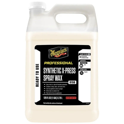 Meguiar’s Synthetic X-Press Spray Wax - 1 Gallon [D15601] - Cleaning