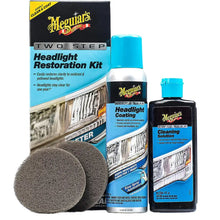 Meguiar’s Two-Step Headlight Restoration Kit [G2970] - Cleaning
