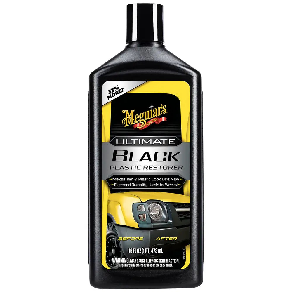Meguiar’s Ultimate Black Plastic Restorer - 16oz [G15816] - Cleaning