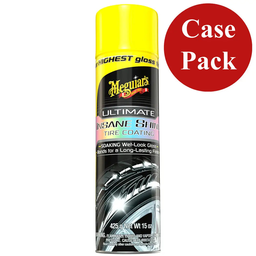 Meguiars Ultimate Insane Shine Tire Coating - 15oz. *Case of 6* [G190315CASE] - Cleaning